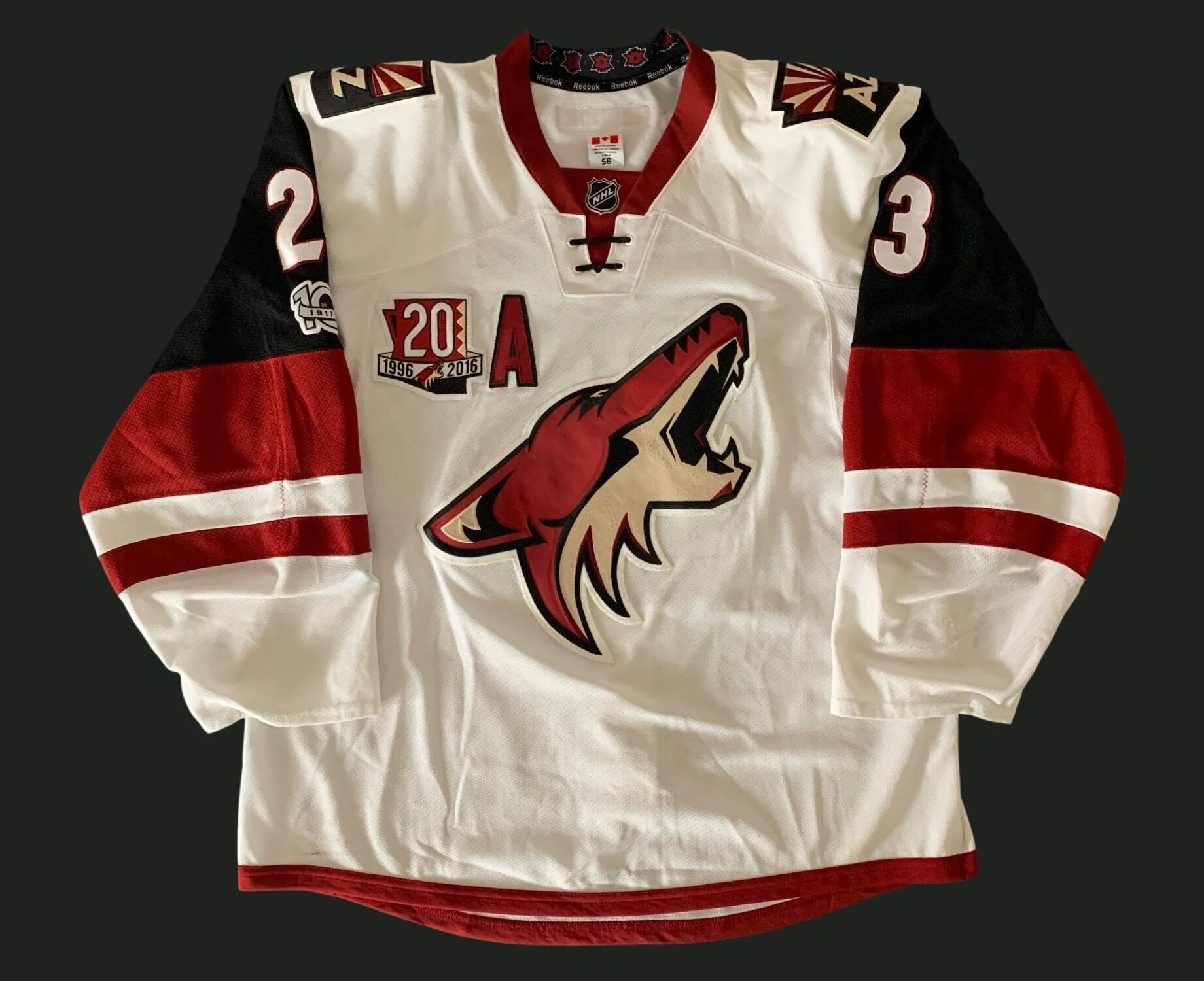 Arizona coyotes jersey deals 2017